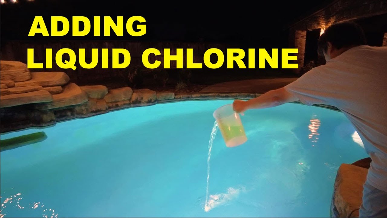 How Much Liquid Chlorine to Add to the Pool A Complete Guide