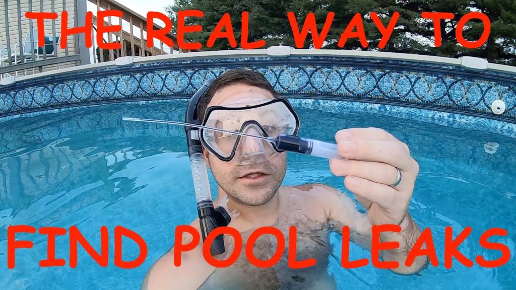 How to Find a Leak in an above Ground Pool