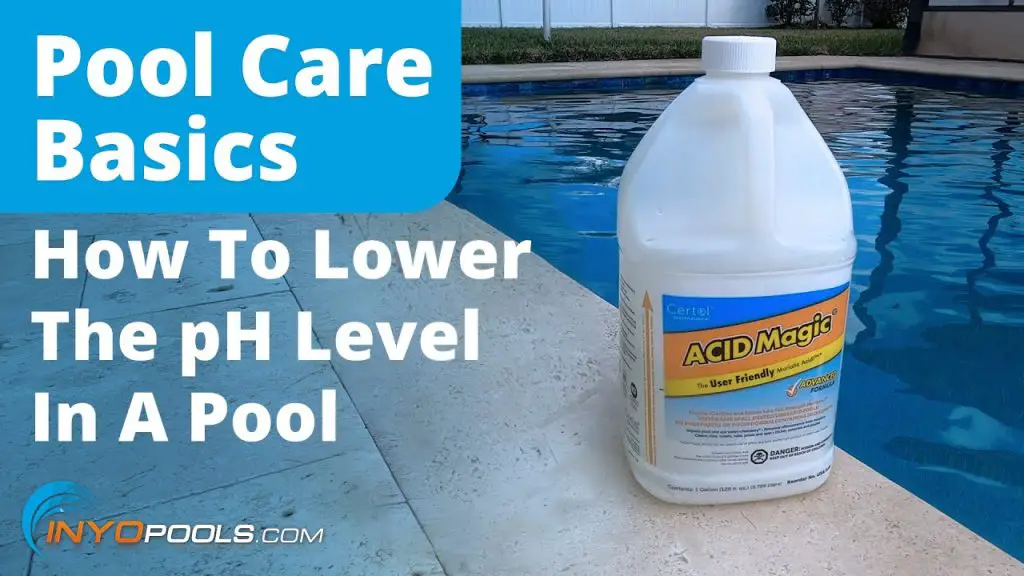 How to Lower the Ph of the Pool
