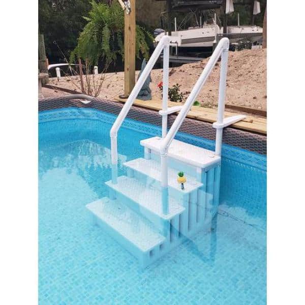 How to Attach a Pool Ladder to a Deck
