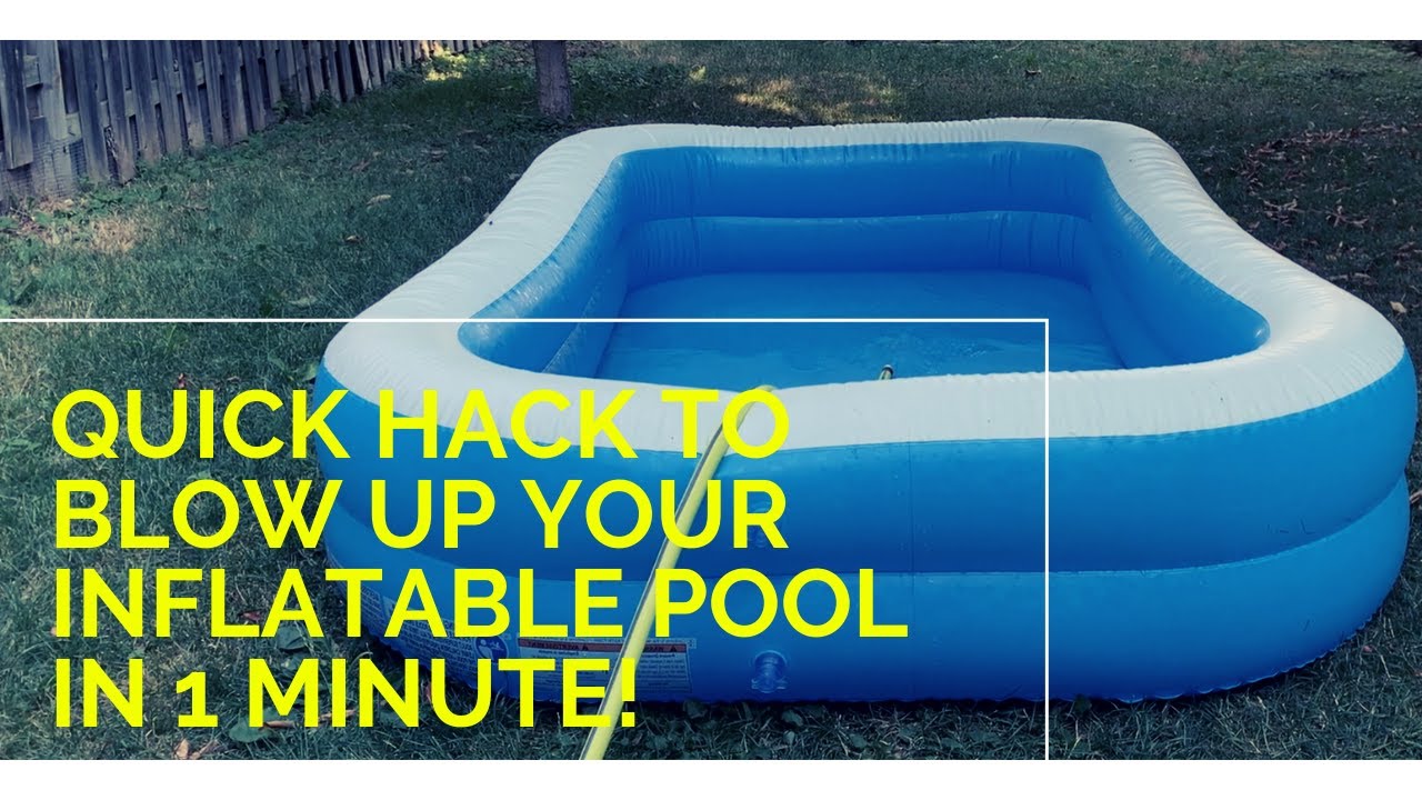 How to Blow Up Intex Pool: Quick & Easy Inflation Guide