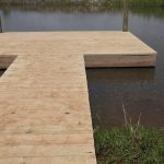 How to Build a Dock in a Pond