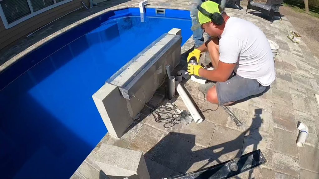 How to Build a Swimming Pool Waterfall