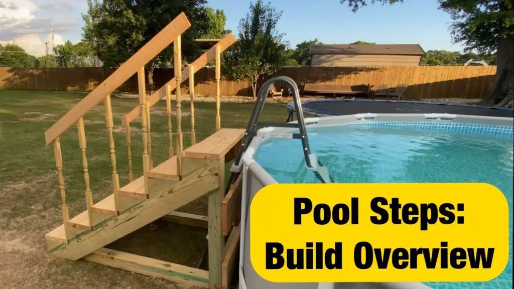 How to Build Pool Steps for above Ground Pool