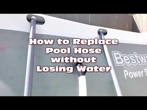 How to Change Bestway Pool Filter Without Losing Water