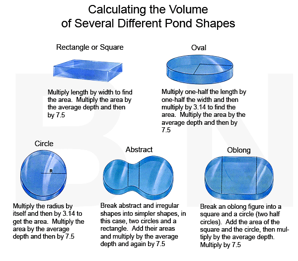 How to Determine Gallons in a Pond