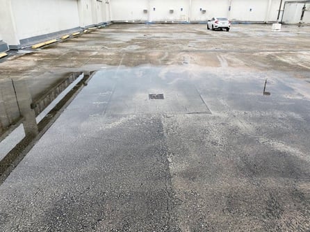How to Fix Water Ponding on Concrete