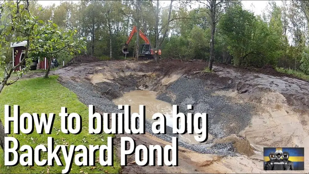 How to Make a Crawfish Pond