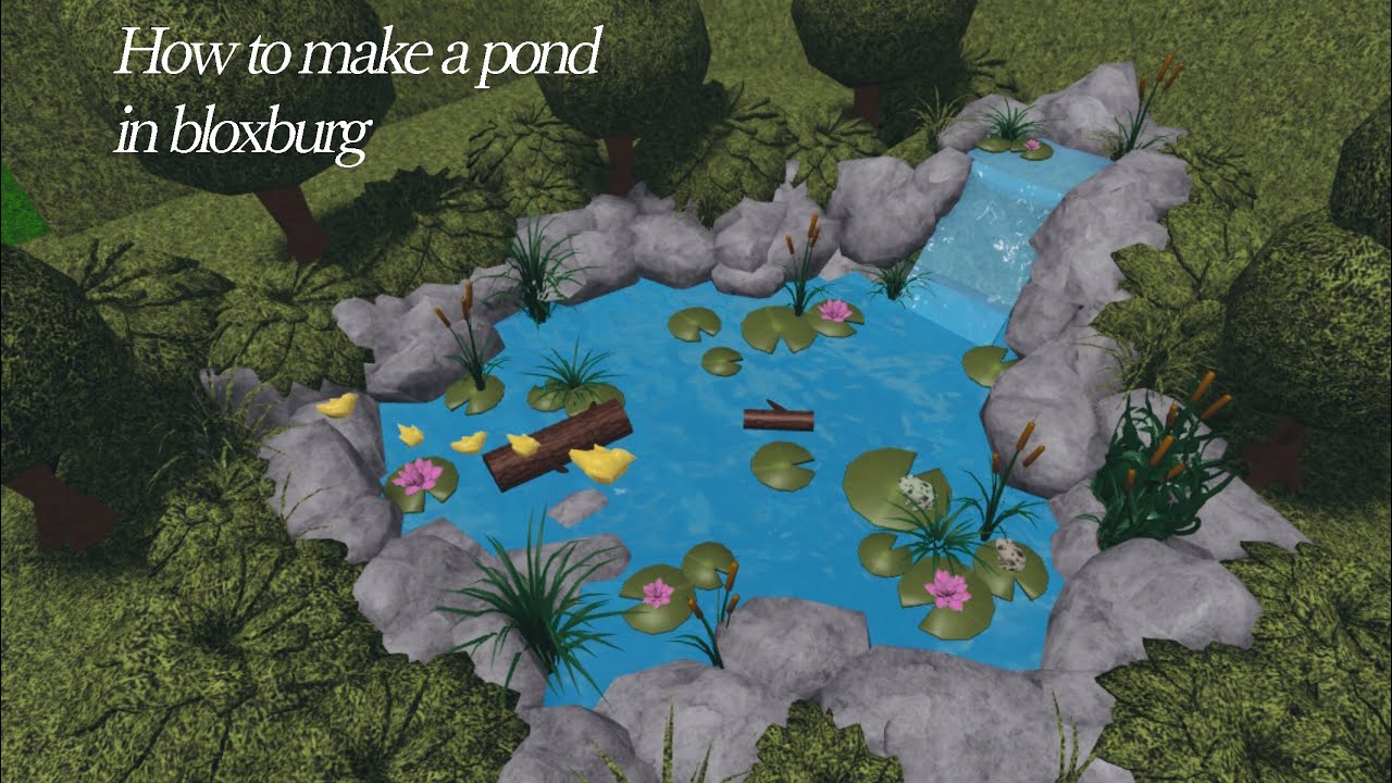 How to Make a Pond in Bloxburg: Ultimate Guide & Tips