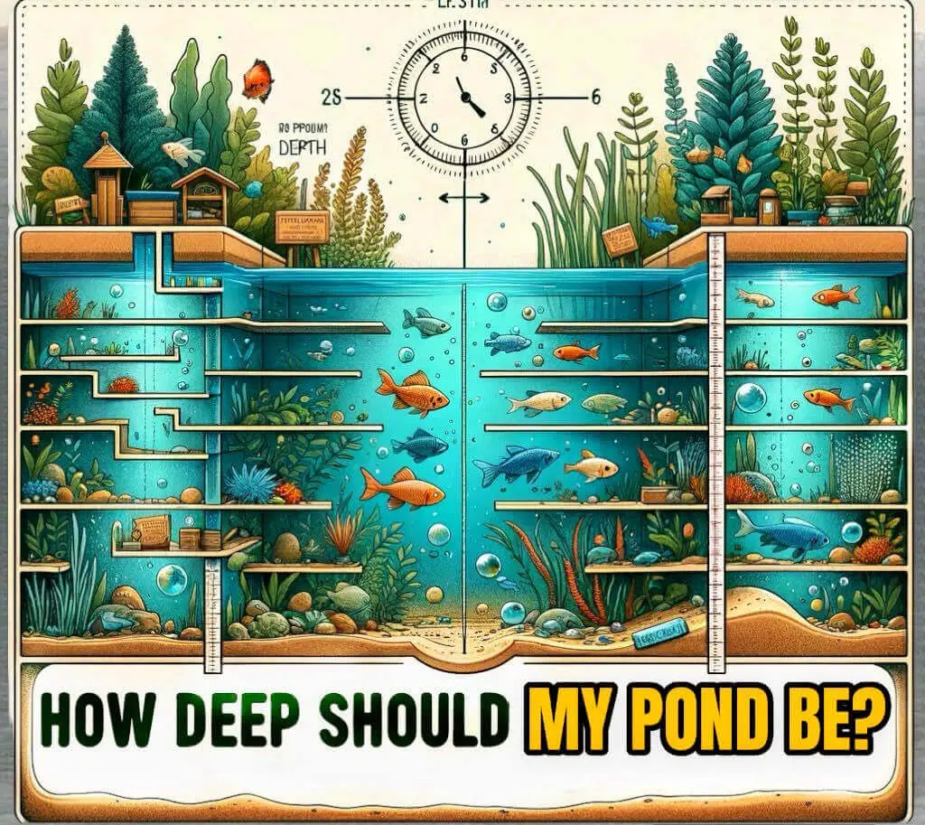 How Deep Should a Fish Pond Be