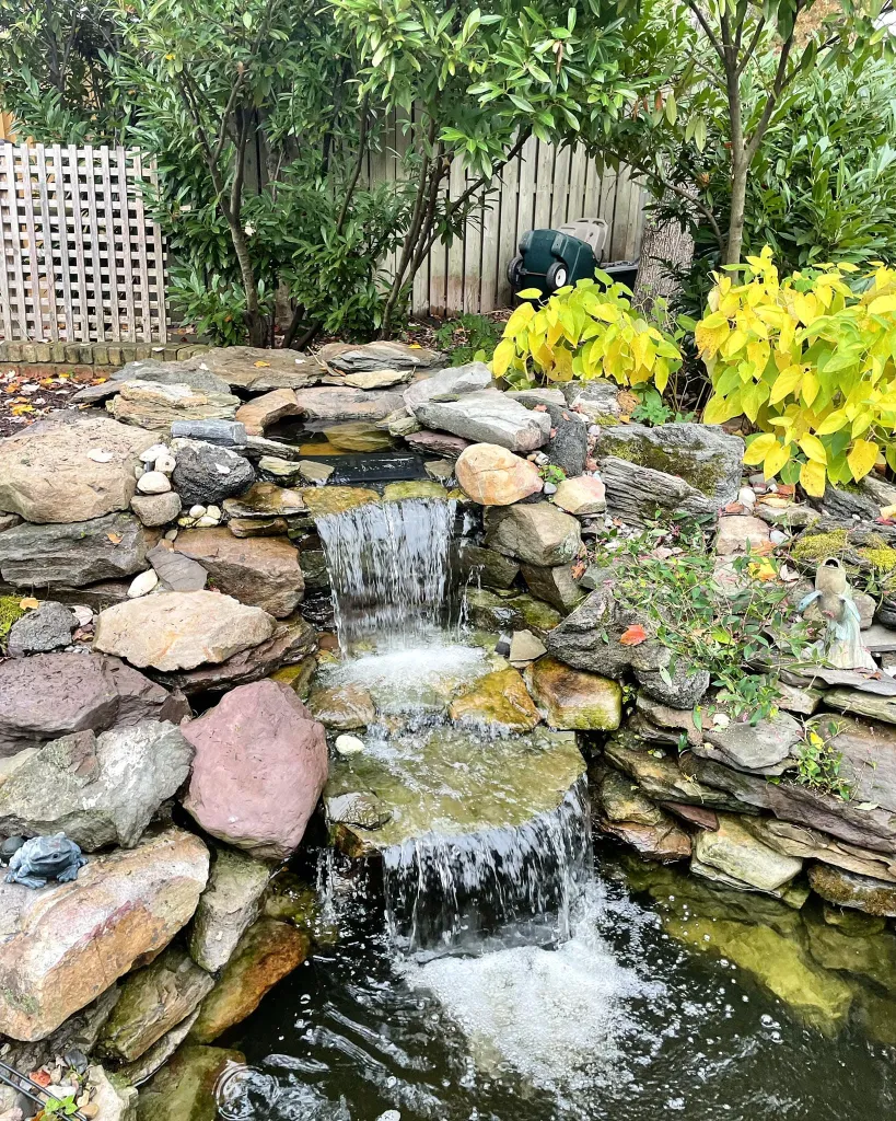 How Do You Build a Pond Waterfall