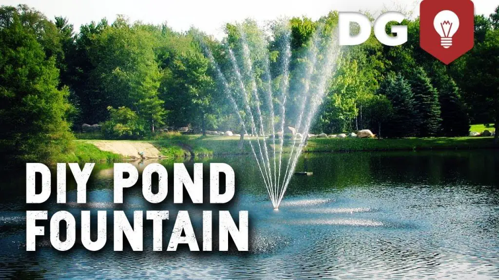 How to Build a Fountain Pond