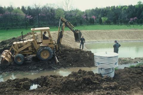 How to Build a Large Pond for Fishing