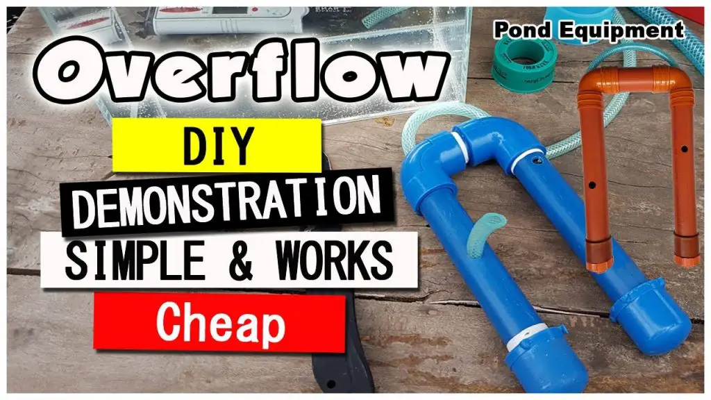 How to Build a Pond Overflow Pipe