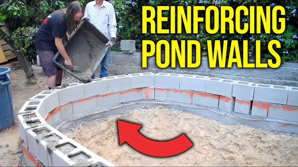 How to Build a Pond Wall