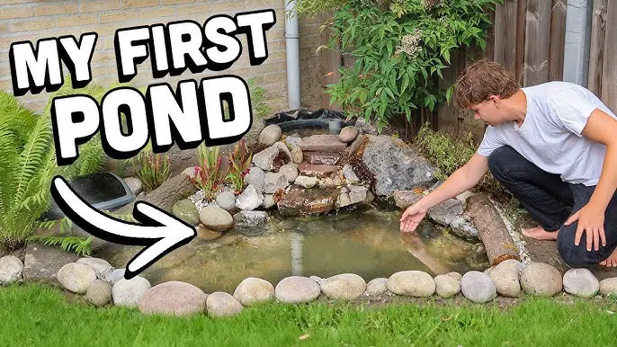 How to Build a Rock Waterfall for a Small Pond