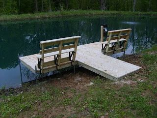How to Build a Small Dock for a Pond