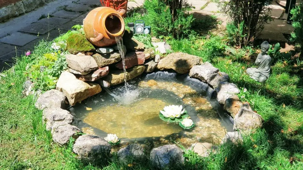 How to Build a Small Garden Pond With a Waterfall