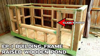 How to Build a Wooden Pond Frame
