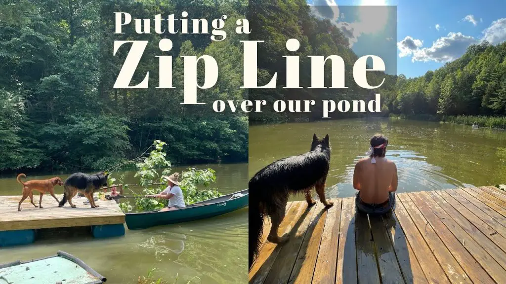 How to Build a Zipline Over a Pond