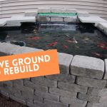 How to Build an above Ground Pond With Blocks