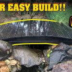 How to Build an Arched Bridge Over a Pond