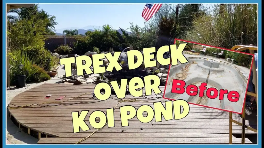 How to Build Decking Over a Pond