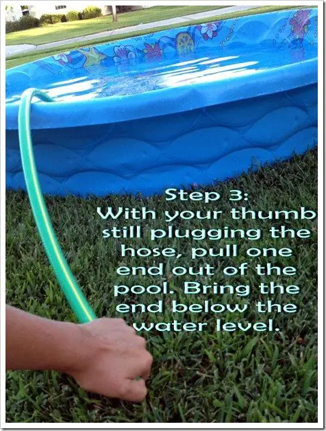 How to Drain Pool With Hose