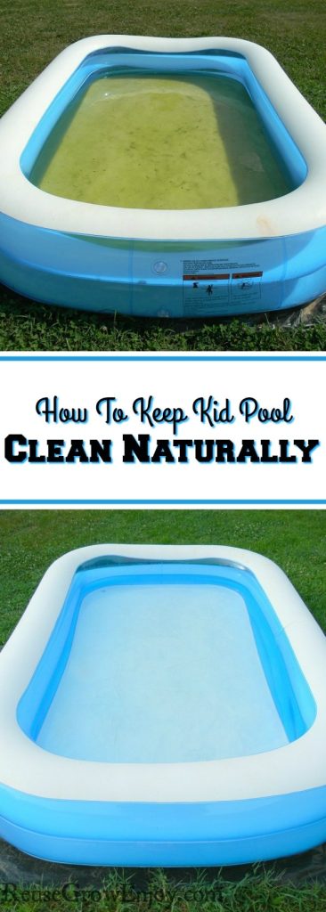 How to Keep a Kiddie Pool Clean