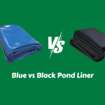 Blue vs Black Pond Liner