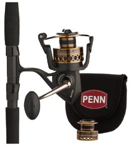 PENN Battle Spinning Reel and Fishing Rod Combo