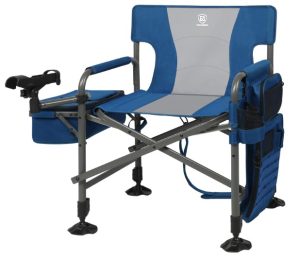 EVER ADVANCED Fishing Chair with Rod Holder
