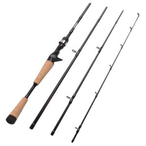Fiblink Travel Baitcasting Fishing Rod