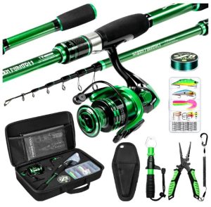 Ghosthorn Travel Fishing Rod & Reel Combo