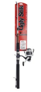 Ugly Stik Complete Spincast Reel and Rod