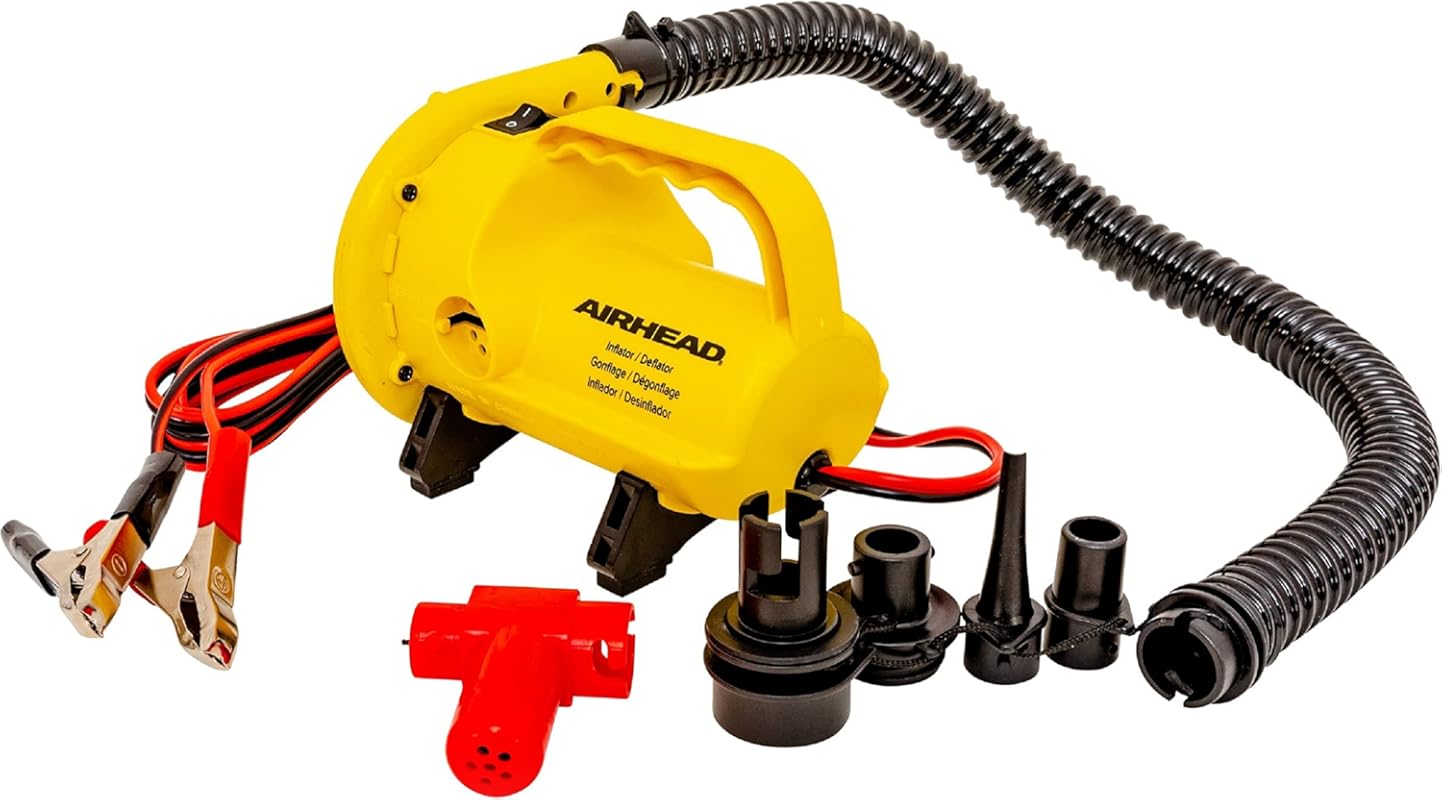 Airhead High Pressure Hand Pump for Inflatable Toys Boats SUPs Durable