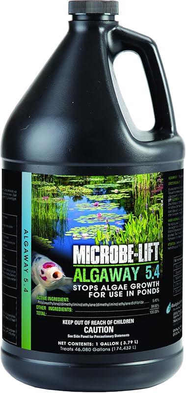 Microbe-Lift Algaway 5.4 Algae Control for Ponds, Safe for Koi Goldfis