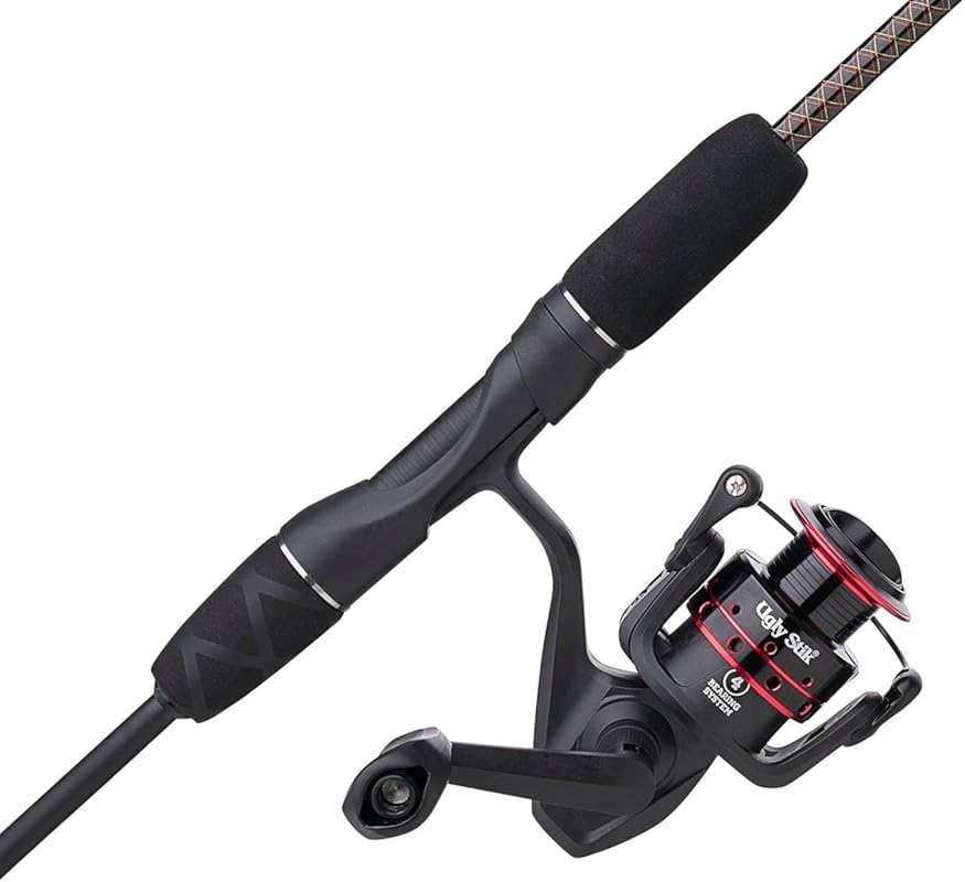 Ugly Stik GX2 Spinning Rod Reel Combo: Legendary Durability Clear Tip 