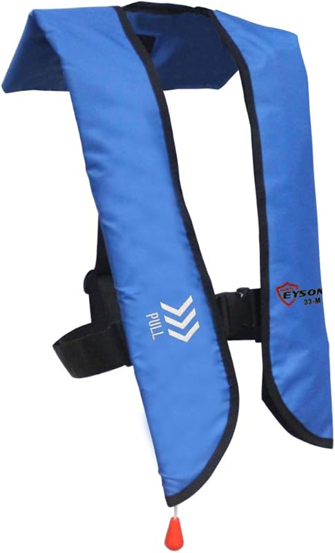 Eyson 709 Blue Manual Inflatable Life Jacket Vest Basic Reliable for O