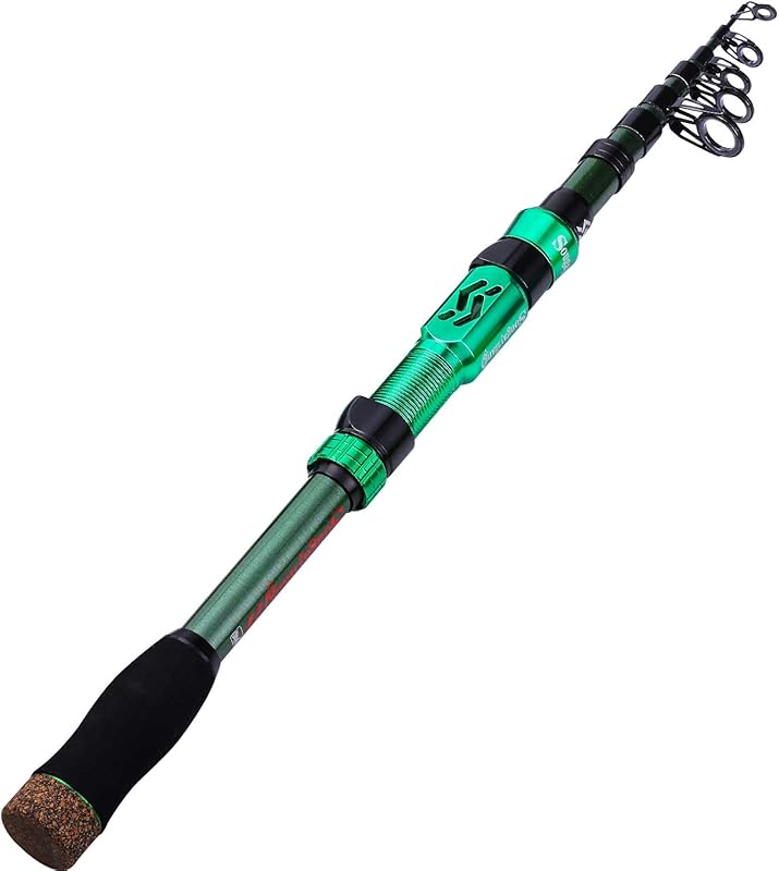 Sougayilang 24-Ton Carbon Telescopic Fishing Rod with CNC Reel Seat EV