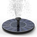 best solar powered fountain pumps