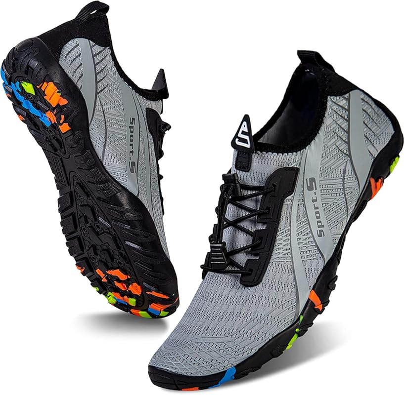 WateLves Quick-Dry Water Shoes for Men & Women: Beach Swim Aqua Socks 