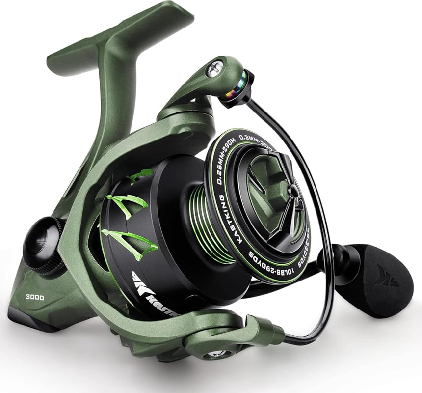 KastKing Spartacus II Spinning Reel: 22LB Sealed Carbon Drag, 7+1 BB, 