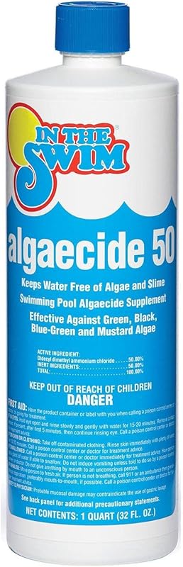 In The Swim Algaecide 50 Treatment for Green Black Yellow Algae in Swi