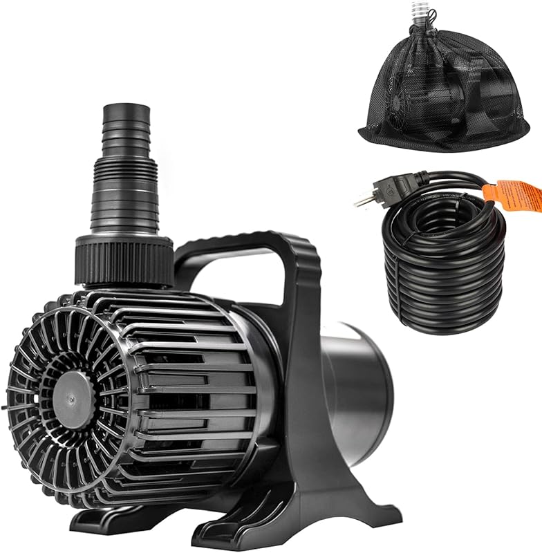 OYO WATER 1800GPH 100W Submersible Pond Pump for Fountains, Waterfalls