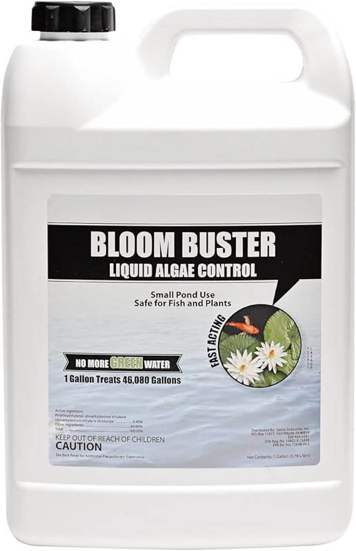 Bloom Buster Gallon Algae Control Ponds - Safe for Koi Goldfish Plants