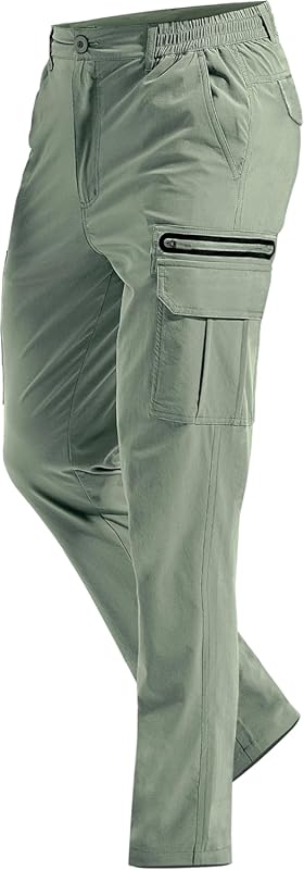 MOURCE Men's Lightweight Quick-Dry Water Resistant Hiking Pants Stretc