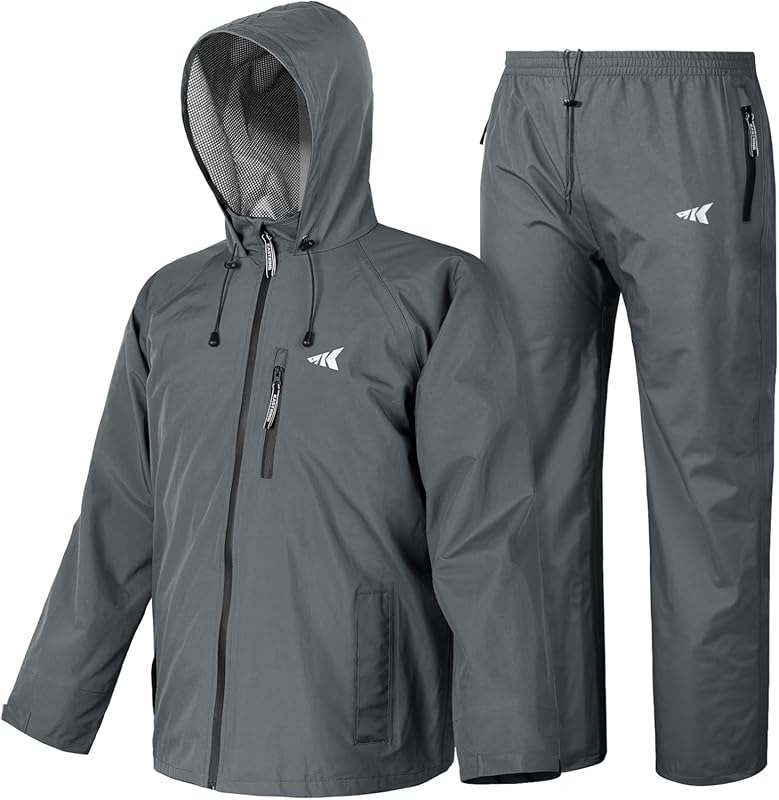 KastKing HydroSense Essential Waterproof Rain Suit: Lightweight Durabl