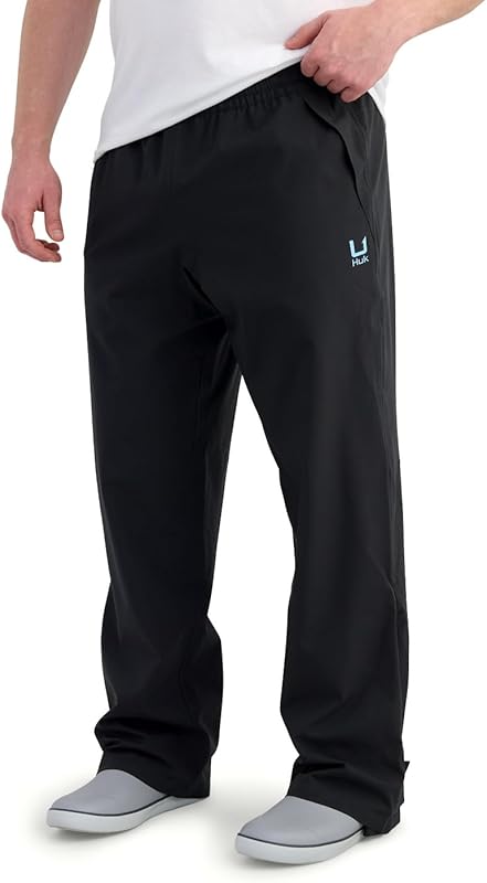 HUK Men's Storm Rain Pant 2.0: Waterproof, Windproof, Breathable Gear 