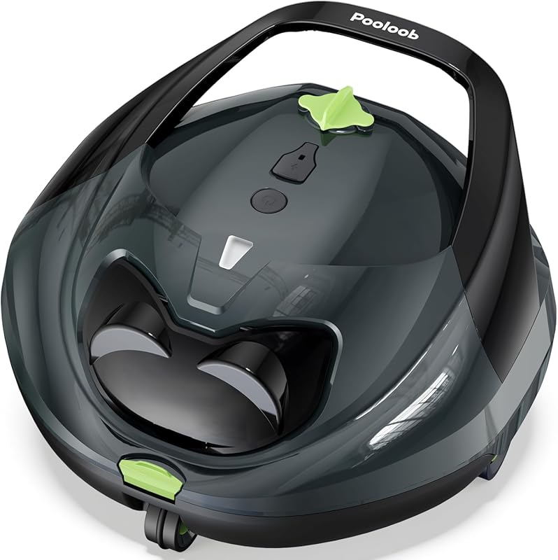 Pooloob PF1 Cordless Pool Vacuum Robot for Daily Floor Cleaning, Tripl